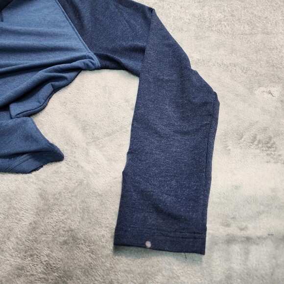 Orvis Men's Two Tone Blue Long Sleeve T-Shirt Adult Size L - Picture 14 of 15